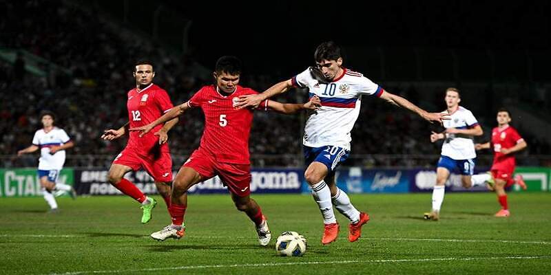 Сборная России по футболу обыграла Киргизию в товарищеском матче.